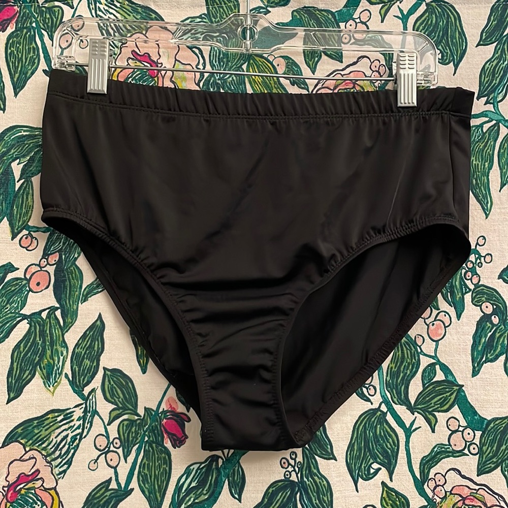 NWT Swimsuits For All Black Swim Suit Bottoms